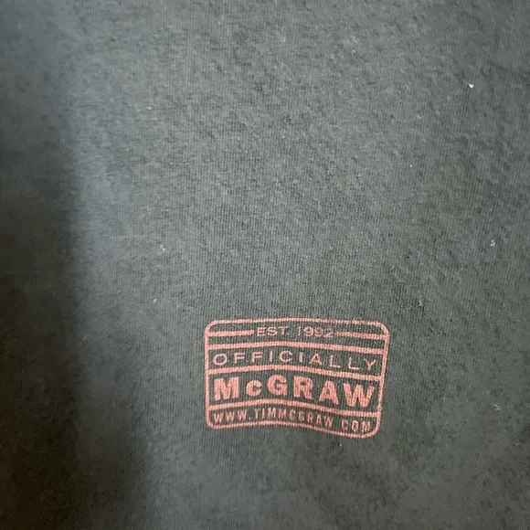 Vintage Tim McGraw Cinder Block 2006 Tour T-Shirt Size Large - Picture 6 of 6